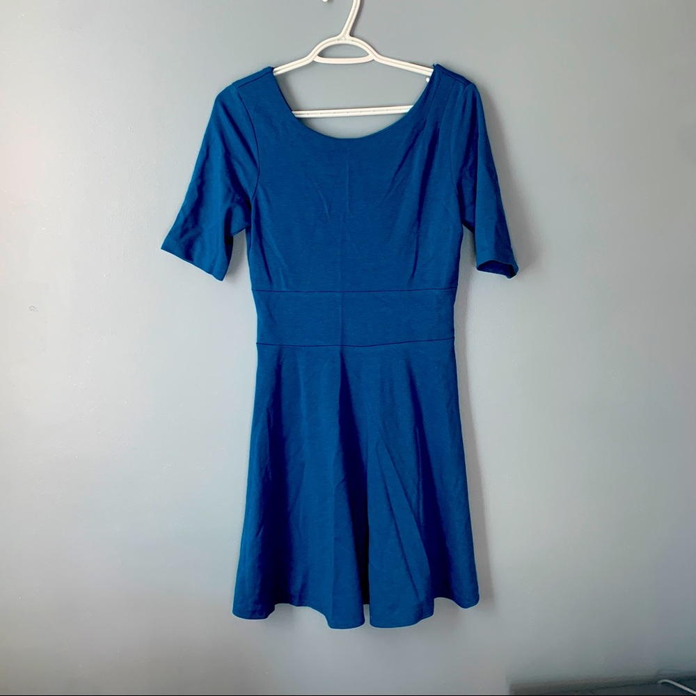 Cotton Candy Teal Medium Cocktail Dress A-line